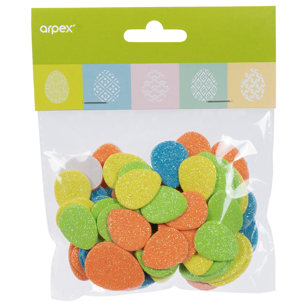 Wiosenne naklejki z brokatem SW9319 Arpex